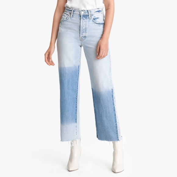 MOTHER Denim - Mother Superior The Rambler Ankle Fray Jean